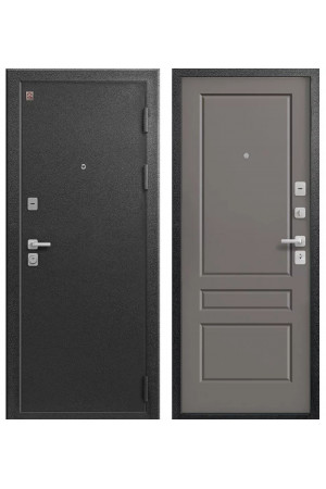 Входная дверь Центурион LUX-6 (Серый муар - Софт грей)