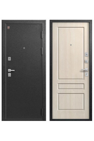 Входная дверь Центурион LUX-6 (Серый муар - Седой дуб)